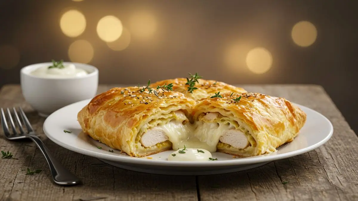 chicken and cheese jalousie recipe