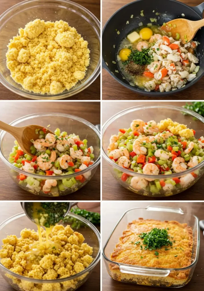 seafood cornbread dressing