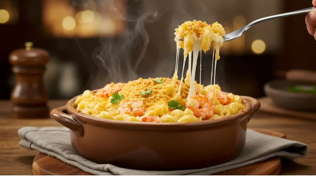 seafood mac and cheese recipe