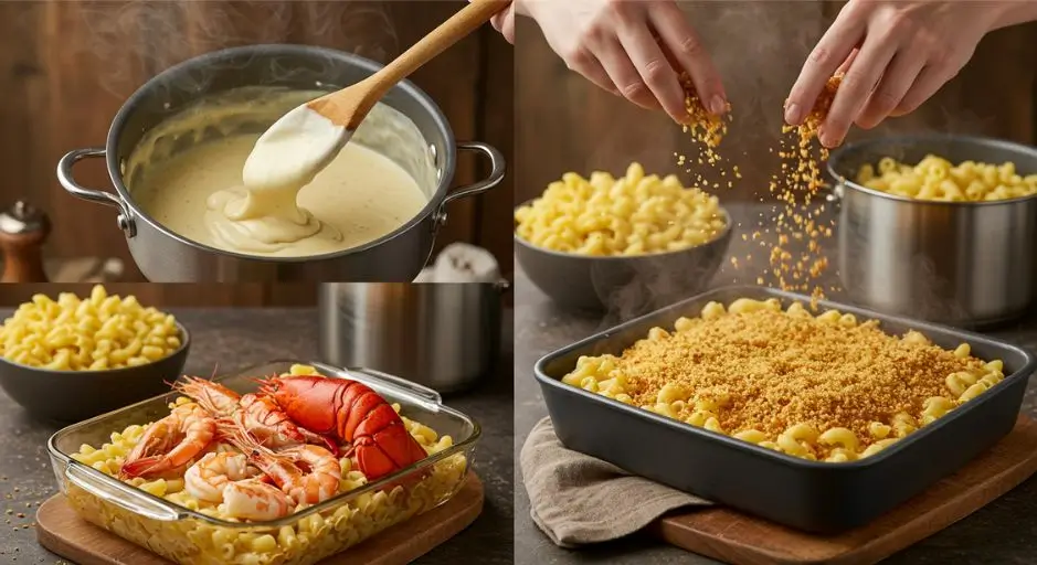 seafood mac and cheese recipe