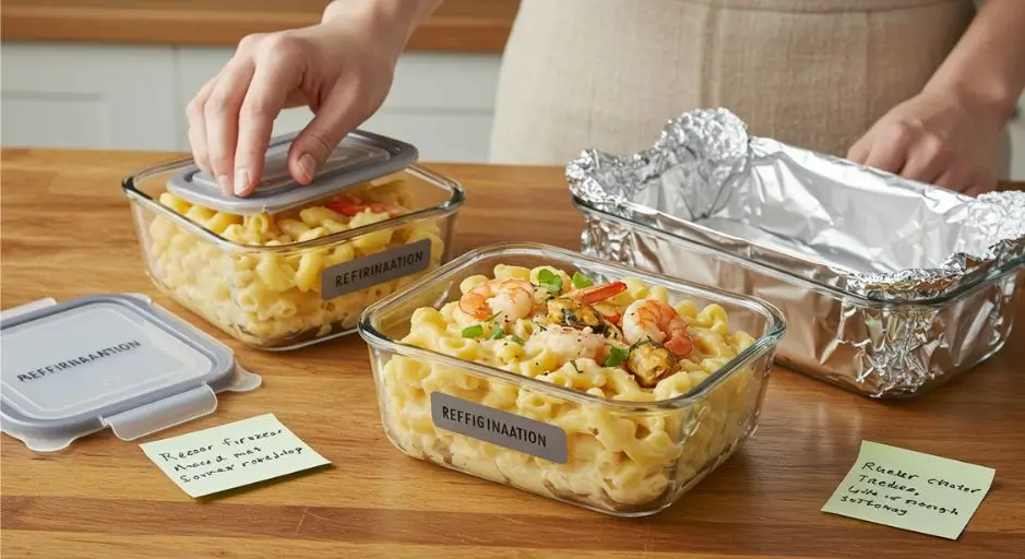 seafood mac and cheese recipe