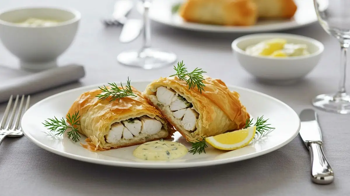 fish wrapped in filo recipe