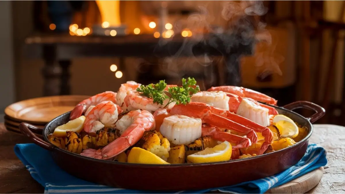 seafood bake recipe