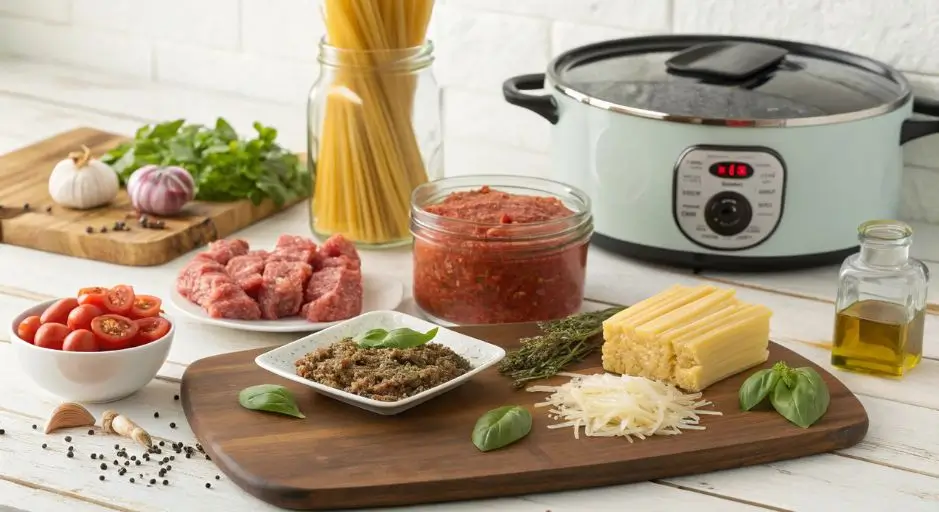 slow cooker beef pasta recipe angel hair