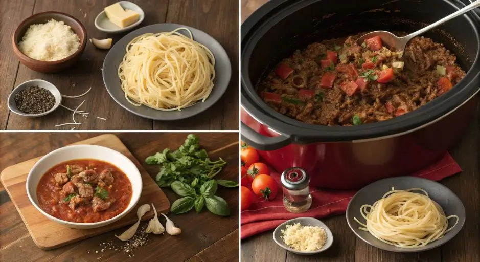 slow cooker beef pasta recipe angel hair