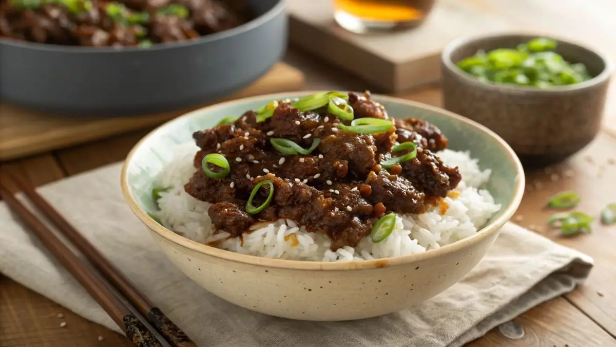 mongolian ground beef recipe